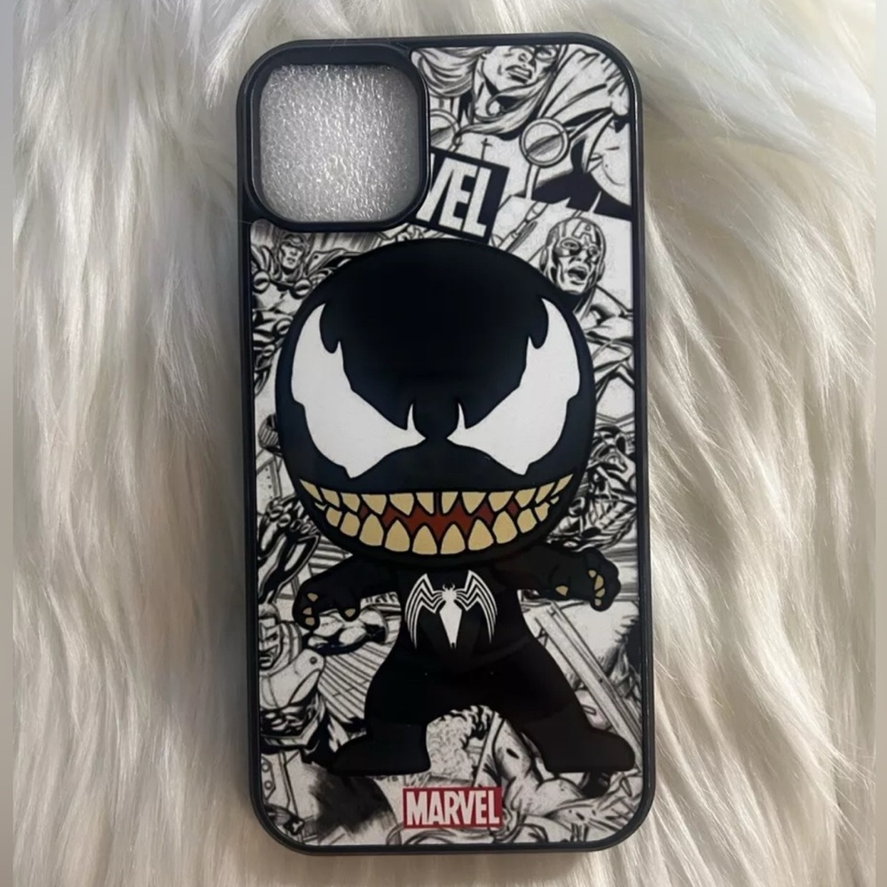 Handmade Baby Venom Superhero Printed Phone Case Iphone / Samsung.